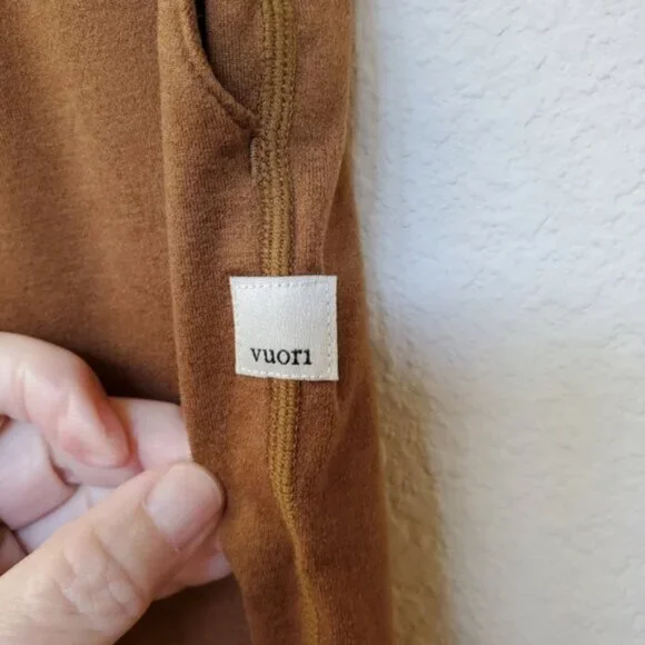 Vuori Jogger Caramel Heather Brown - Picture 5 of 8